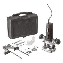 T4EK - 850W 1/4" Variable Speed Plunge Router 240V UK -Outlet Router Grip Store t4ek wib