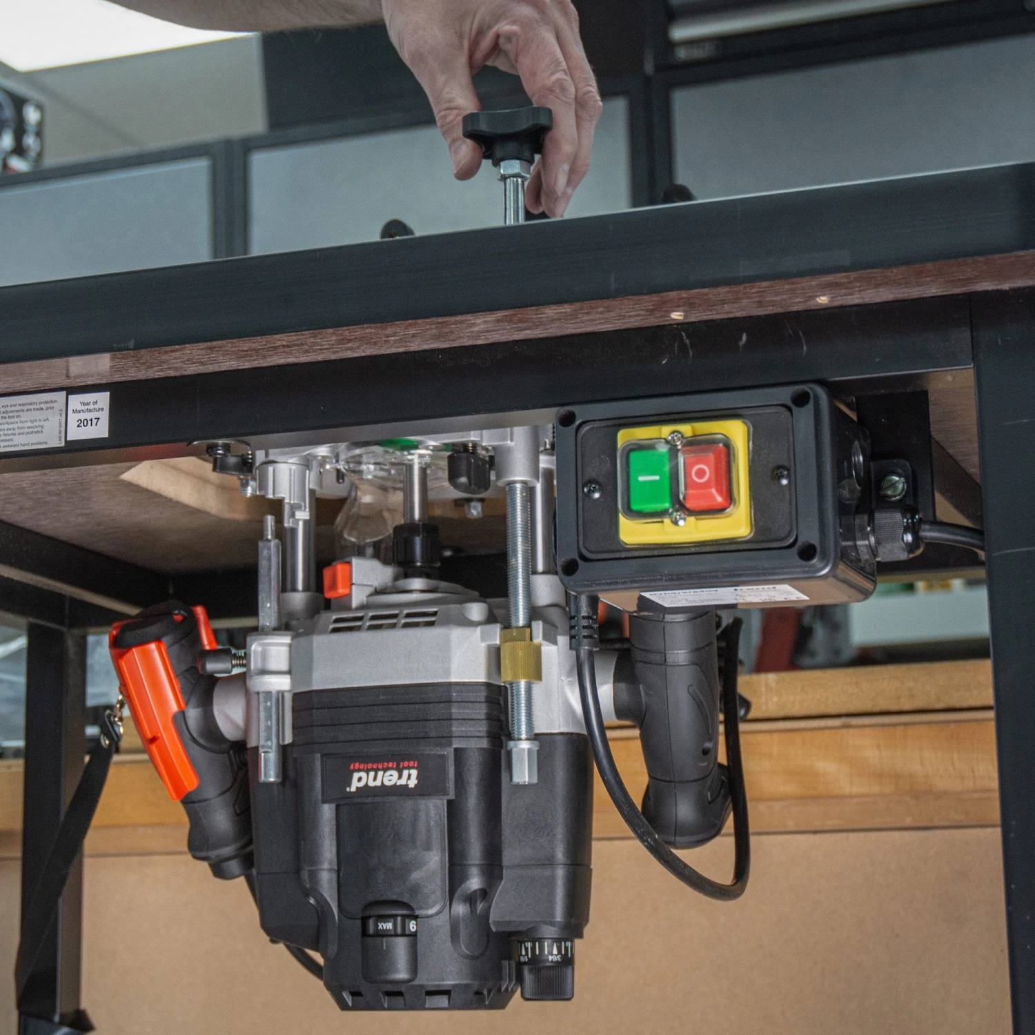 T8ELK - 2200W 1/2" Dual-Mode Plunge Router 110V 32A UK 13 T8ELK - 2200W 1/2" Dual-Mode Plunge Router 110V 32A UK - Image 11