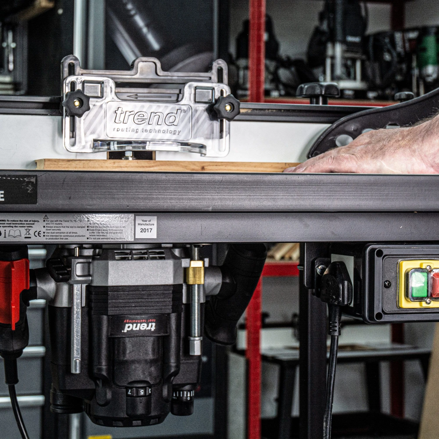 T8ELK - 2200W 1/2" Dual-Mode Plunge Router 110V 32A UK 14 T8ELK - 2200W 1/2" Dual-Mode Plunge Router 110V 32A UK - Image 12