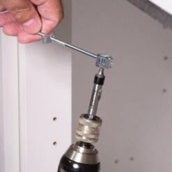 ZIP/20/100/3 - ZIPBOLT Compact Laminate Worktop Connector Kit (12-15mm) -Outlet Router Grip Store zip 20 100 3 feat4