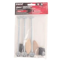 ZIP/25/158/3 - ZIPBOLT Slimline Worktop Connector Kit (16-25mm) -Outlet Router Grip Store zip 25 158 3pack